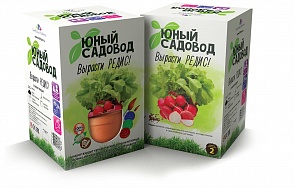 Набор для экспериментов Юный садовод - Вырасти редис (Висма, 406пл)